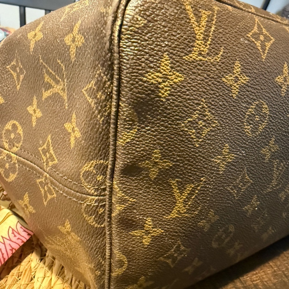 Louis Vuitton Classic Brown neverfull Monogram Tote excellent condition - Picture 4 of 9